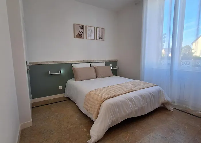 Διαμέρισμα Chic-calme Rdc Avec Jardin